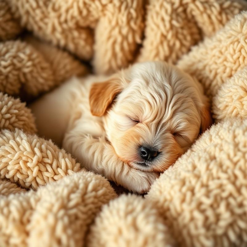 Micro Mini Goldendoodle puppy
